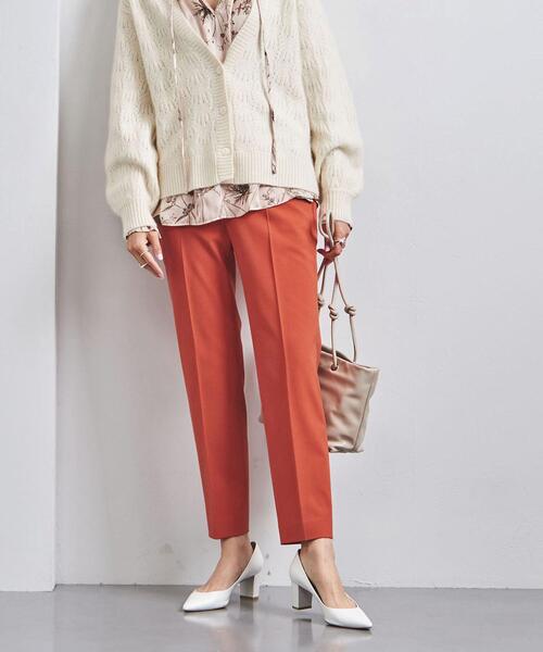 UNITED ARROWS（ユナイテッドアローズ）の「＜UNITED ARROWS＞P/R/W スリムパンツ W（その他パンツ・レディース・ブラック/オレンジ・40/38/36/34）」の6枚目の写真