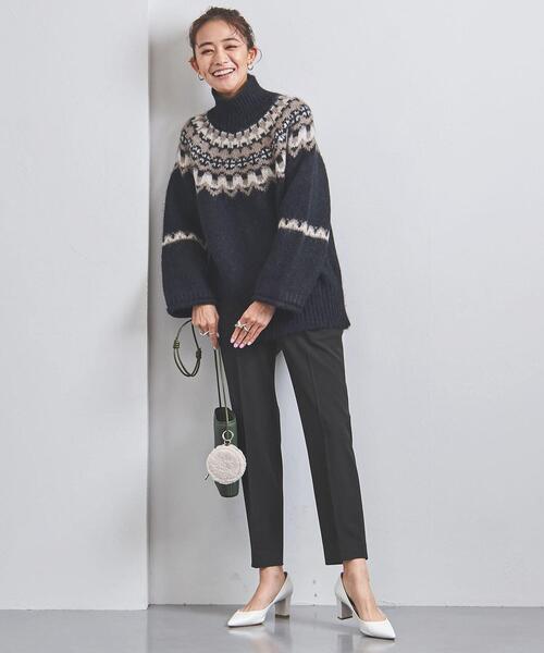 UNITED ARROWS（ユナイテッドアローズ）の「＜UNITED ARROWS＞P/R/W スリムパンツ W（その他パンツ・レディース・ブラック/オレンジ・40/38/36/34）」の9枚目の写真