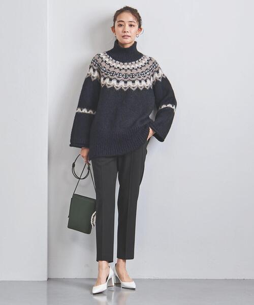 UNITED ARROWS（ユナイテッドアローズ）の「＜UNITED ARROWS＞P/R/W スリムパンツ W（その他パンツ・レディース・ブラック/オレンジ・40/38/36/34）」の10枚目の写真