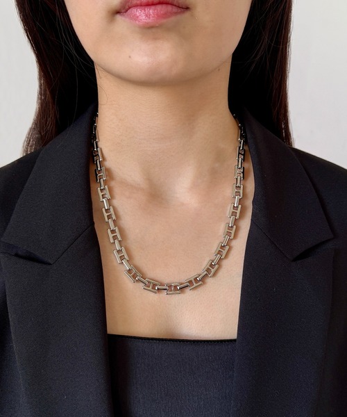 超希少　ルアンポーチャナイ師の陰陽虎　シリアル「9」純銀枠+ステンレスチェーン シルバー ムーンカットボールネックレス 幅2.5mm 45cm-60cm 250KPL11D