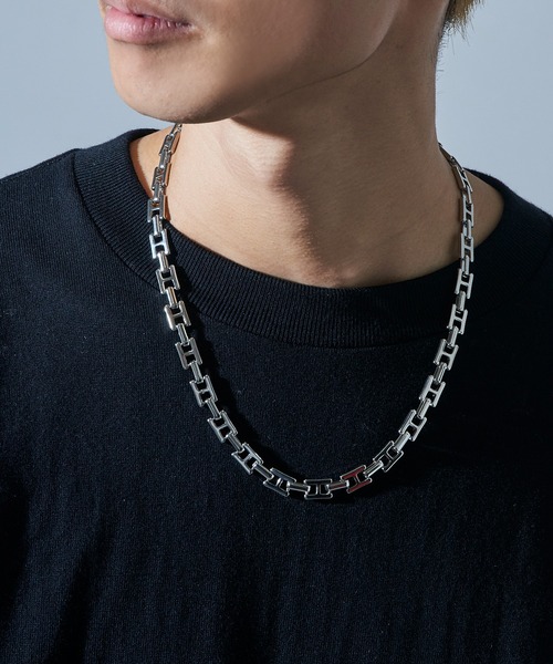 ☆美品☆ ライオンハート ネックレス ロング チェーン 極太 シルバー925 silver925 クロムハーツ BWL インディアンジュエリー 喜平と相性◎ セールLION HEARTLH BASIC スモールシルバーチェーンネックレス