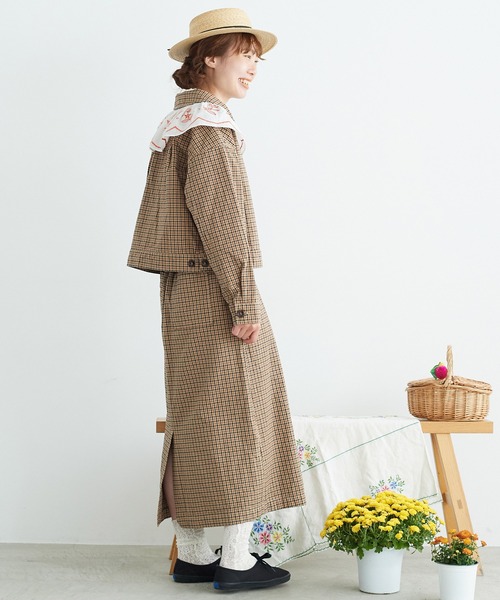 chambre de charme（シャンブルドゥシャーム）の「●cdc ウエポン　タイトロングスカート（スカート・レディース・チェック/キナリ・FREE）」の21枚目の写真