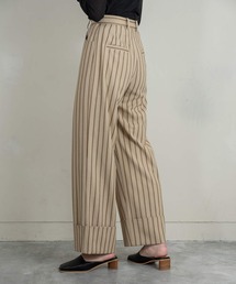 Amiur | stripe linen like pants(その他パンツ)