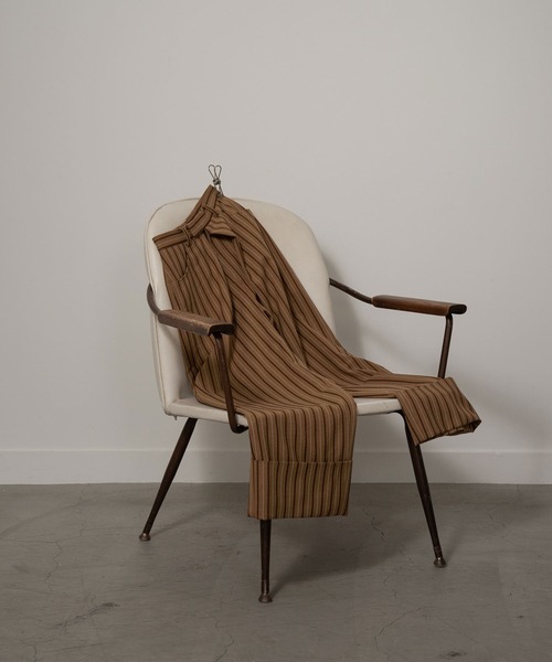 Amiur（エミレ）の「stripe linen like pants（その他パンツ・レディース・ブラウン/ベージュ・S/M）」の15枚目の写真