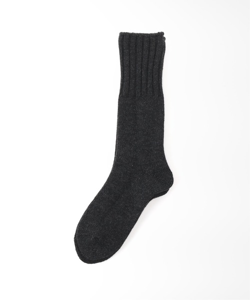 JOURNAL STANDARD LUXE（ジャーナルスタンダード　ラックス）の「ローゲージWOOL SOCKS（ソックス/靴下・レディース・チャコールグレー/ライトグレー/ブラウン・FREE）」の2枚目の写真