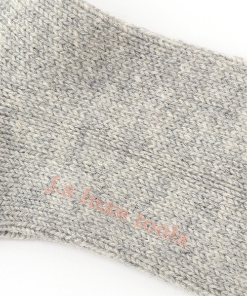 JOURNAL STANDARD LUXE（ジャーナルスタンダード　ラックス）の「ローゲージWOOL SOCKS（ソックス/靴下・レディース・チャコールグレー/ライトグレー/ブラウン・FREE）」の9枚目の写真