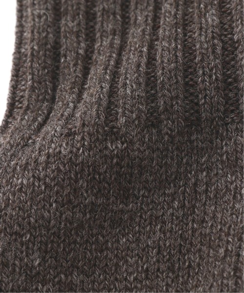 JOURNAL STANDARD LUXE（ジャーナルスタンダード　ラックス）の「ローゲージWOOL SOCKS（ソックス/靴下・レディース・チャコールグレー/ライトグレー/ブラウン・FREE）」の8枚目の写真