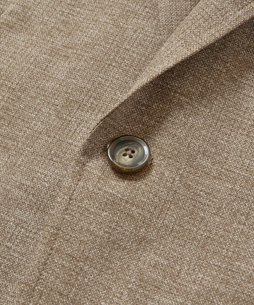 MEN'S BIGI(メンズビギ)の「【COOL DOTS】メランジプリントジャケット(テーラードジャケット・メンズ・ブラック/ベージュ/ネイビー・01/02/03/04)」の21枚目の写真