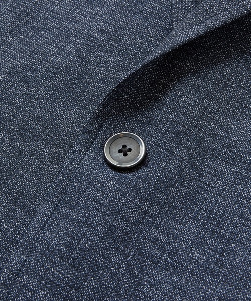 MEN'S BIGI(メンズビギ)の「【COOL DOTS】メランジプリントジャケット(テーラードジャケット・メンズ・ブラック/ベージュ/ネイビー・01/02/03/04)」の22枚目の写真