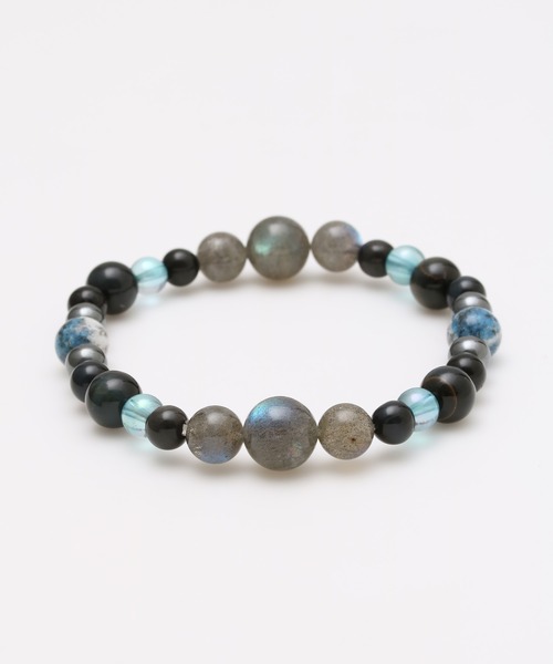 岩座 IWAKURA（イワクラ）の「【岩座】鼓舞 ブルータイガーアイブレスレット（ブレスレット・メンズ・ブルー系その他・FREE）」の4枚目の写真