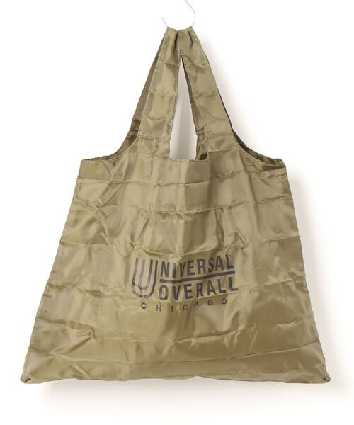 UNIVERSAL OVERALL(ユニバーサルオーバーオール)の「UNIVERSAL OVERALL/へそ巾着ポーチエコバッグ SUVO-005(エコバッグ/サブバッグ・レディース・ベージュ/カーキ/オレンジ/ブラック・ONESIZE)」の3枚目の写真