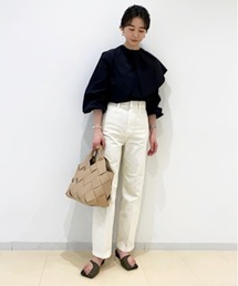 Mila Owen | ハイウエストストレートデニムパンツ(デニムパンツ)