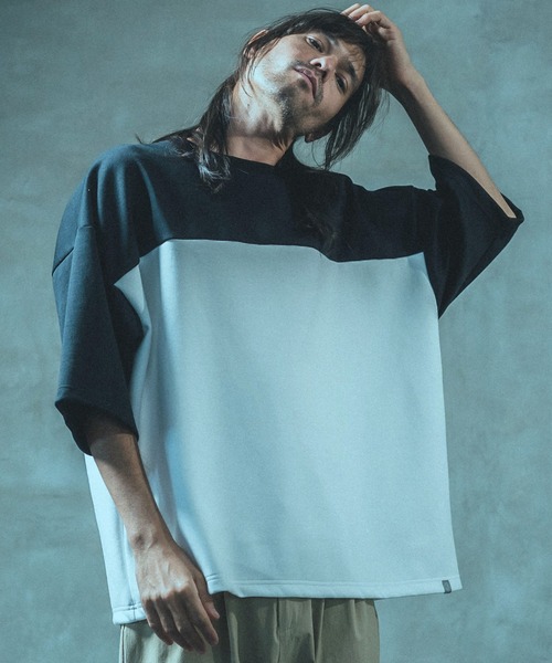 mt7627- Cardboard Knit Football Like Cut sew (MADE IN JAPAN)カットソー