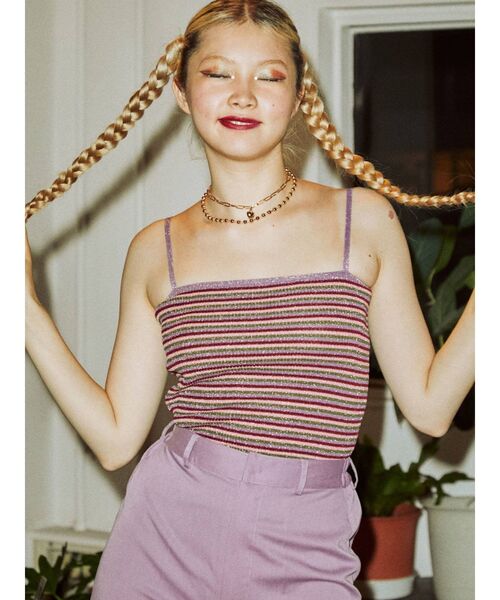 jouetie(ジュエティ)の「ハートモチーフレイヤーチェーンネックレス(ネックレス・レディース・シルバー/ゴールド・FREE)」の12枚目の写真