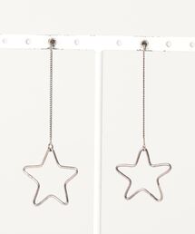 DROIT BELLO | DROIT BELLO（ドロイトベロ）move star pierce　星ﾁｪｰﾝﾋﾟｱｽ(ピアス（両耳用）)