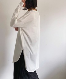 ラウンドヘムロングスリーブT