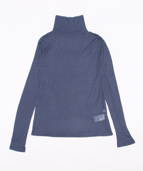 koe（コエ）の「シアーカットリブゆるタートル*（タンクトップ・レディース・ブルー・FREE）」の18枚目の写真