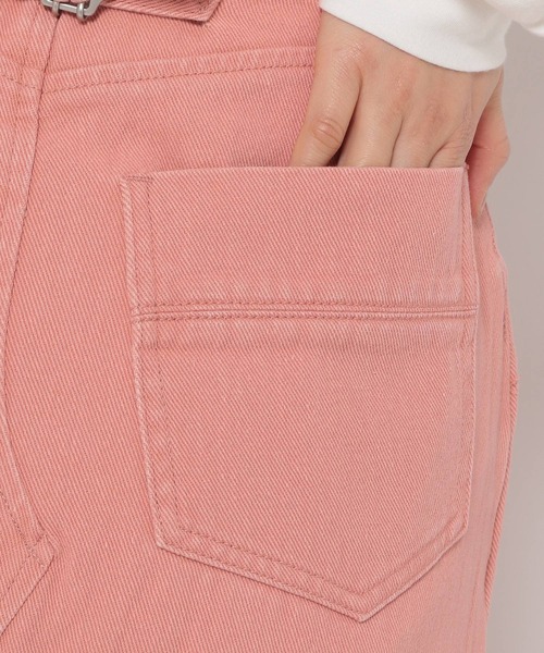 mysty woman（ミスティウーマン）の「USED加工フレアスカート 269644（デニムスカート・レディース・ベージュ/ピンク/モカ・FREE）」の17枚目の写真