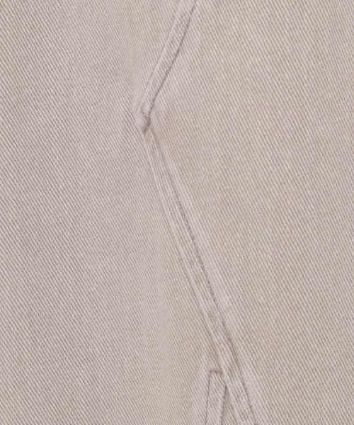 mysty woman（ミスティウーマン）の「USED加工フレアスカート 269644（デニムスカート・レディース・ベージュ/ピンク/モカ・FREE）」の7枚目の写真