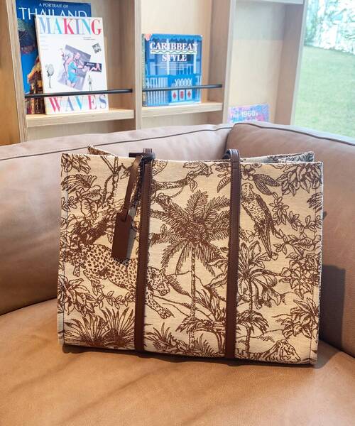 OPAQUE.CLIP(オペークドットクリップ)の「◆アソートビッグトートバッグ(トートバッグ・レディース・ブラック系2/ダークブラウン系3・00)」の8枚目の写真