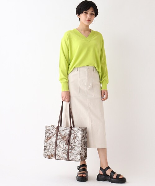 OPAQUE.CLIP(オペークドットクリップ)の「◆アソートビッグトートバッグ(トートバッグ・レディース・ブラック系2/ダークブラウン系3・00)」の20枚目の写真