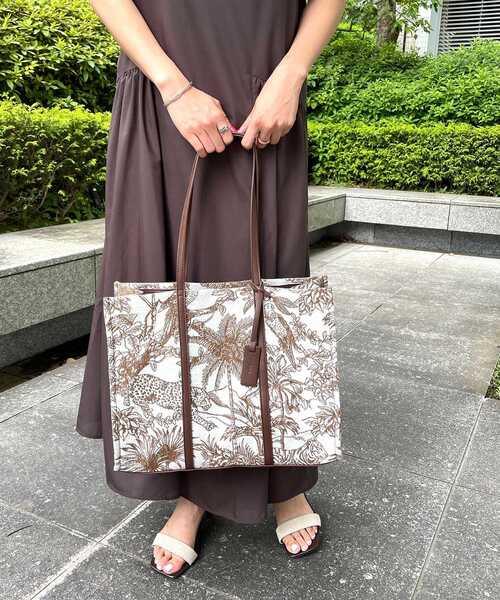 OPAQUE.CLIP(オペークドットクリップ)の「◆アソートビッグトートバッグ(トートバッグ・レディース・ブラック系2/ダークブラウン系3・00)」の2枚目の写真
