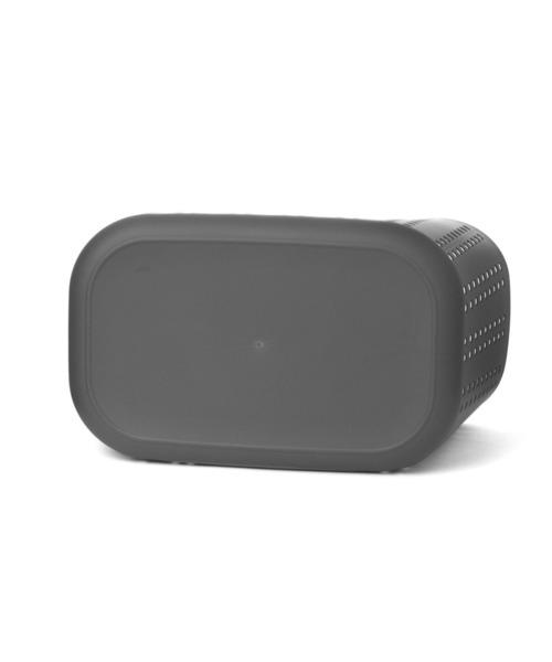 LAKOLE（ラコレ）の「ドットランドリーバスケット(M) / 272548（ランドリーグッズ・レディース・チャコール/アイボリー・FREE）」の5枚目の写真