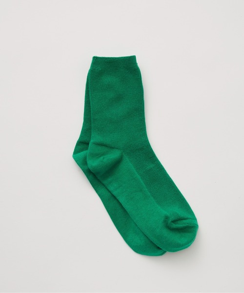 Libra Cue（リブラ キュー）の「コットンカラーソックス（ソックス/靴下・レディース・レッド/グリーン/ブルー/イエロー・FREE）」の17枚目の写真