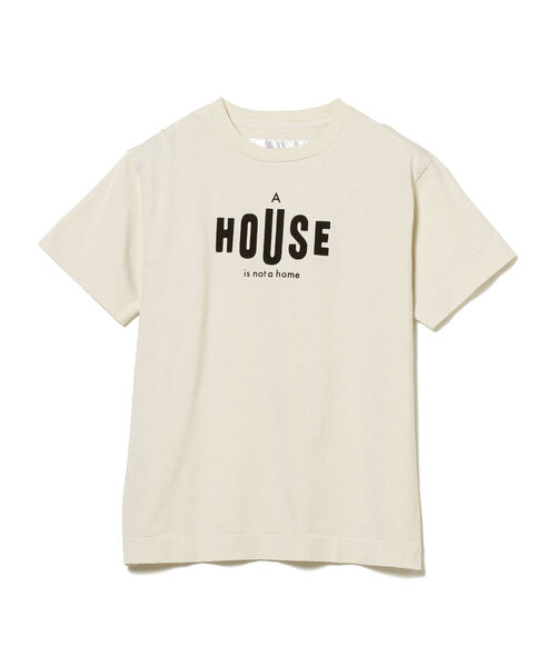 NECESSARY or UNNECESSARY（ネセサリーオアアンネセサリー）の「NECESSARY or UNNECESSARY / N.O.UN ナウン HOUSE Tシャツ（Tシャツ/カットソー・メンズ・ホワイト系その他7・MEDIUM/LARGE）」の2枚目の写真