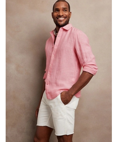 Banana Republic（バナナリパブリック）の「リネン シャツ（シャツ 
