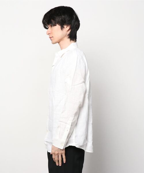 BANANA REPUBLIC リネンシャツ 長袖 M BANANA REPUBLIC公式オンラインストア | スタンダードフィット