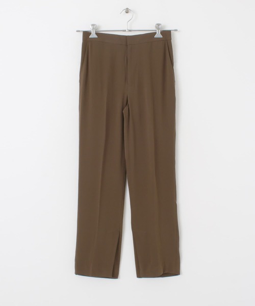 URBAN RESEARCH（アーバンリサーチ）の「サテンストレートパンツ（その他パンツ・レディース・ブラウン系その他/グリーン系その他/ブラック・38/34/36）」の6枚目の写真