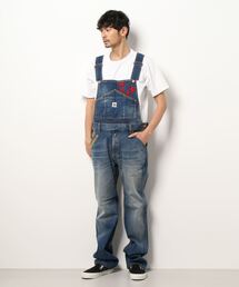パンディエスタ　オーバーオール 2wayヒッコリーペインターパンツ 　　サイズM パンディエスタ オーバーオール 2wayヒッコリーペインターパンツ