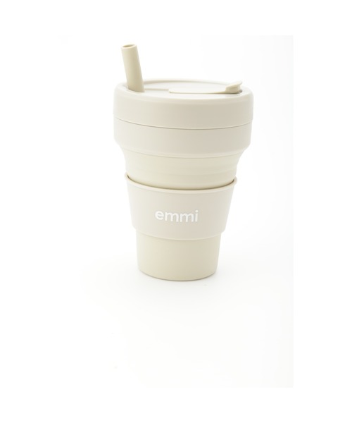 emmi(エミ)の「【stojo×emmi】BIGGIE470ml(グラス/マグカップ/タンブラー・レディース・オートミール・FREE)」の4枚目の写真