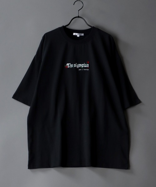 SITRY(シトリー)の「oversize rose embroidery T-shirt/オーバーサイズ 薔薇刺繍 Tシャツ(Tシャツ/カットソー・メンズ・ホワイト/ブラック/ベージュ・M/L)」の21枚目の写真