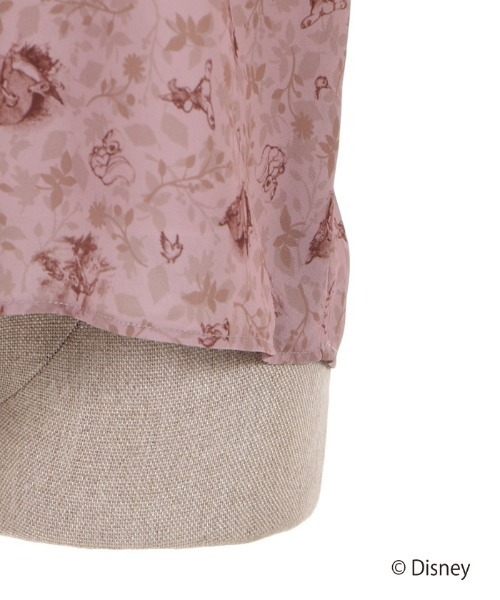 axes femme POETIQUE(アクシーズファムポエティック)の「ディズニー バンビ/ブラウス(シャツ/ブラウス・レディース・ピンク/ミント/キナリ・MEDIUM)」の8枚目の写真