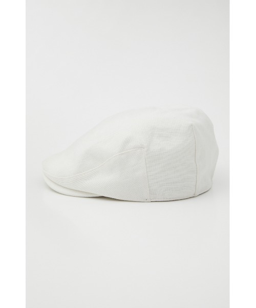 LAGUA GEM(ラグアジェム)の「LINEN LIKE HUNTING CAP(キャップ・レディース・ブラック/オフホワイト・FREE)」の3枚目の写真