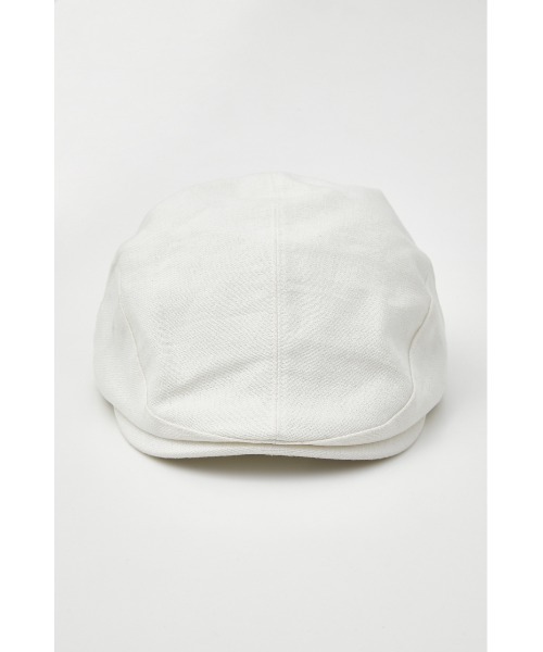LAGUA GEM(ラグアジェム)の「LINEN LIKE HUNTING CAP(キャップ・レディース・ブラック/オフホワイト・FREE)」の5枚目の写真