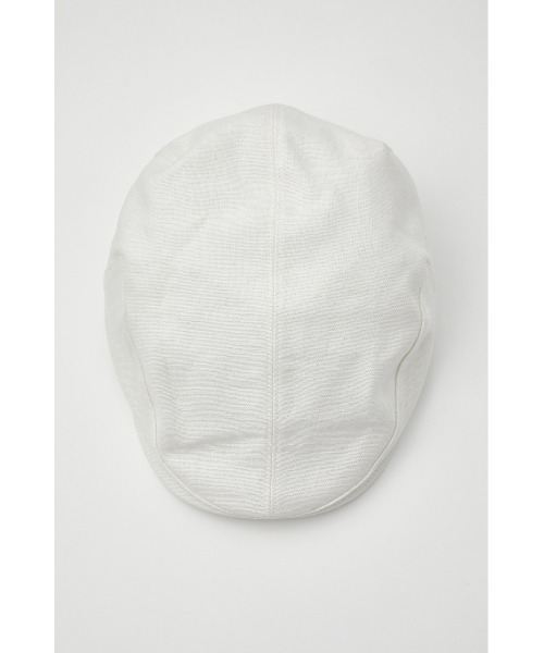 LAGUA GEM(ラグアジェム)の「LINEN LIKE HUNTING CAP(キャップ・レディース・ブラック/オフホワイト・FREE)」の6枚目の写真