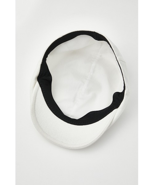 LAGUA GEM(ラグアジェム)の「LINEN LIKE HUNTING CAP(キャップ・レディース・ブラック/オフホワイト・FREE)」の8枚目の写真