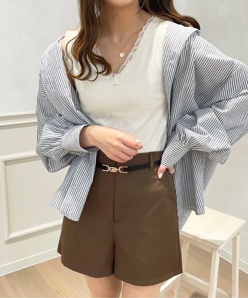 apres jour(アプレジュール)の「アソートショートパンツ【ZOZOTOWN限定アイテム】(その他パンツ・レディース・ブラック系その他/ブラウン系その他/アイボリー/ブラック・フリー/X-LARGE)」の4枚目の写真