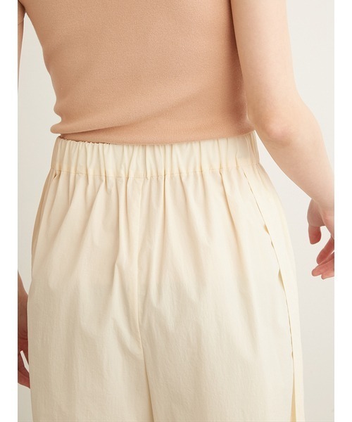 emmi（エミ）の「【emmi atelier】ナイロンシアーロングパンツ（その他パンツ・レディース・ブラック/オフホワイト・FREE）」の7枚目の写真