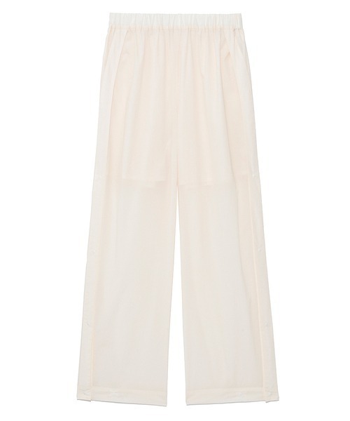 emmi（エミ）の「【emmi atelier】ナイロンシアーロングパンツ（その他パンツ・レディース・ブラック/オフホワイト・FREE）」の17枚目の写真