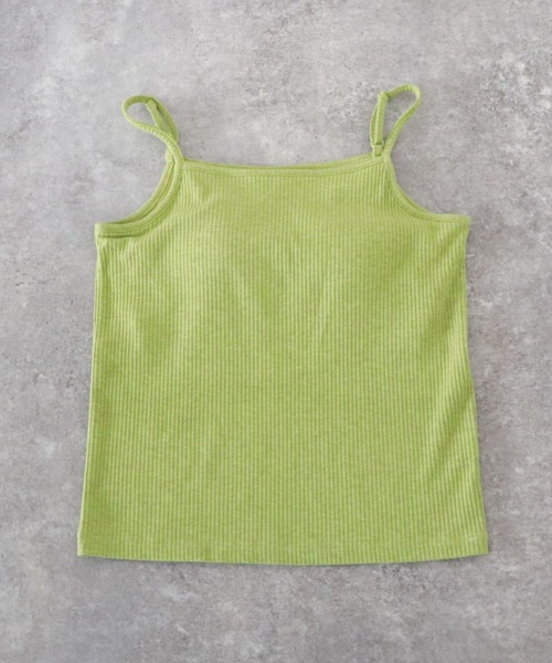 archives(アルシーヴ)の「カップ付カラーミックスキャミソール(キャミソール・レディース・グレー/イエロー/オレンジ/アイボリー・MEDIUM)」の2枚目の写真