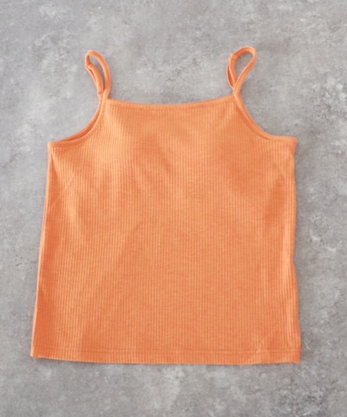 archives(アルシーヴ)の「カップ付カラーミックスキャミソール(キャミソール・レディース・グレー/イエロー/オレンジ/アイボリー・MEDIUM)」の7枚目の写真