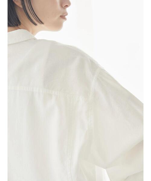 AMERICAN HOLIC（アメリカンホリック）の「Wポケットcottonジョーゼットシャツ（シャツ/ブラウス・レディース・オフホワイト/カーキ/ライトベージュ・M/L）」の22枚目の写真
