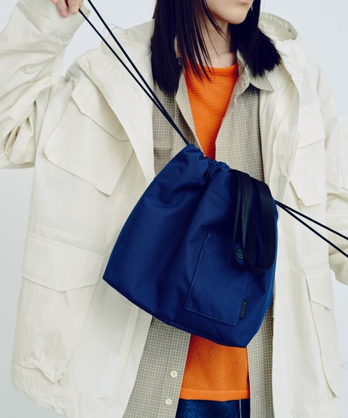 NOTIVE/CANTERA（ノーティブカンテラ）の「[NOTIVE/CANTERA] Drawstring pouch LUSAKA（ハンドバッグ・メンズ・ブラック・ONE SIZE）」の4枚目の写真
