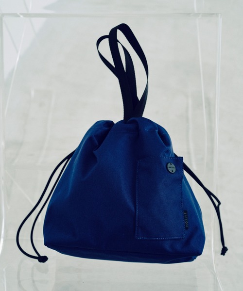NOTIVE/CANTERA（ノーティブカンテラ）の「[NOTIVE/CANTERA] Drawstring pouch LUSAKA（ハンドバッグ・メンズ・ブラック・ONE SIZE）」の3枚目の写真