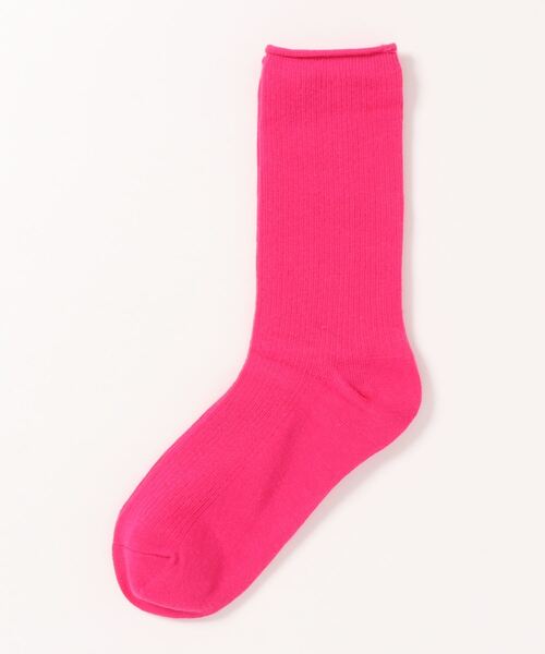 Fun & Daily（ファンアンドデイリー）の「F&D : カットオフシンプルソックス（ソックス/靴下・レディース・ホワイト/ブラック/ピンク/イエロー/グリーン/パープル/パープル系その他・FREE）」の7枚目の写真