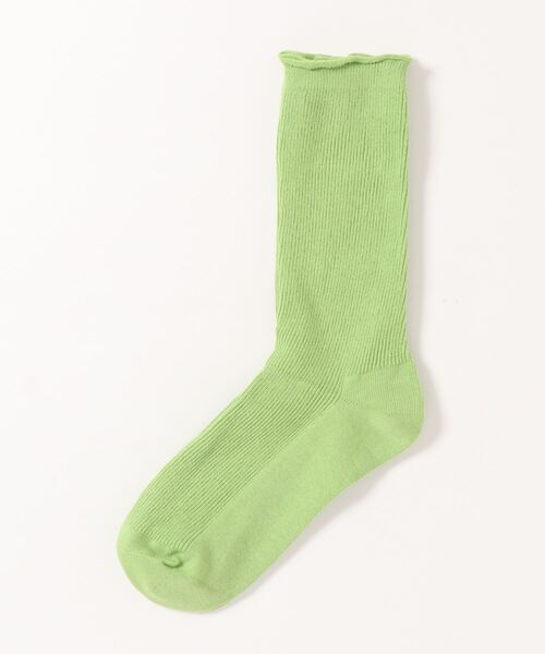 Fun & Daily（ファンアンドデイリー）の「F&D : カットオフシンプルソックス（ソックス/靴下・レディース・ホワイト/ブラック/ピンク/イエロー/グリーン/パープル/パープル系その他・FREE）」の3枚目の写真